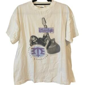 Vintage 90s Melissa Etheridge Winterland Double Sided Tour Shirt Adult Large